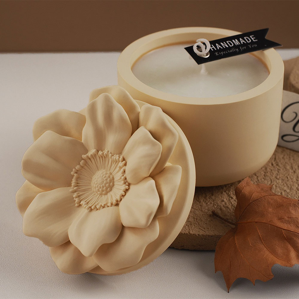Sunflower Storage Box Silicone - Candle Making Jars 评论和价格