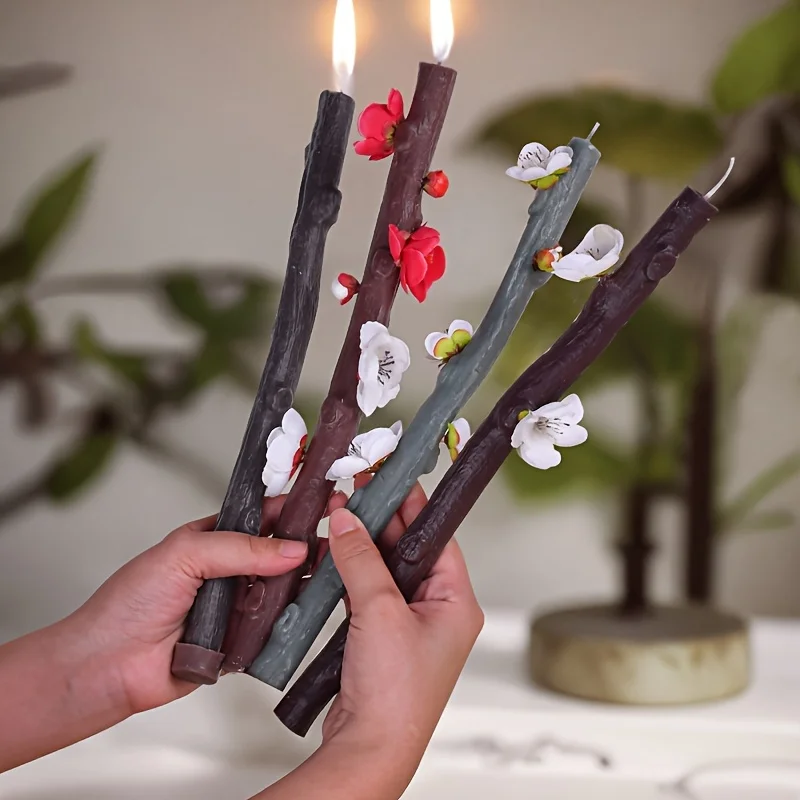 DIY Long Branch Shaped Candle  - Candle Making Diy Kit 评论和价格