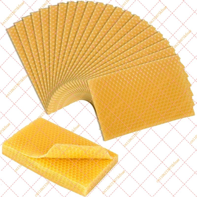 100PCS Beeswax Sheets for Cand - Candle Making Kit For Kids 评论和价格