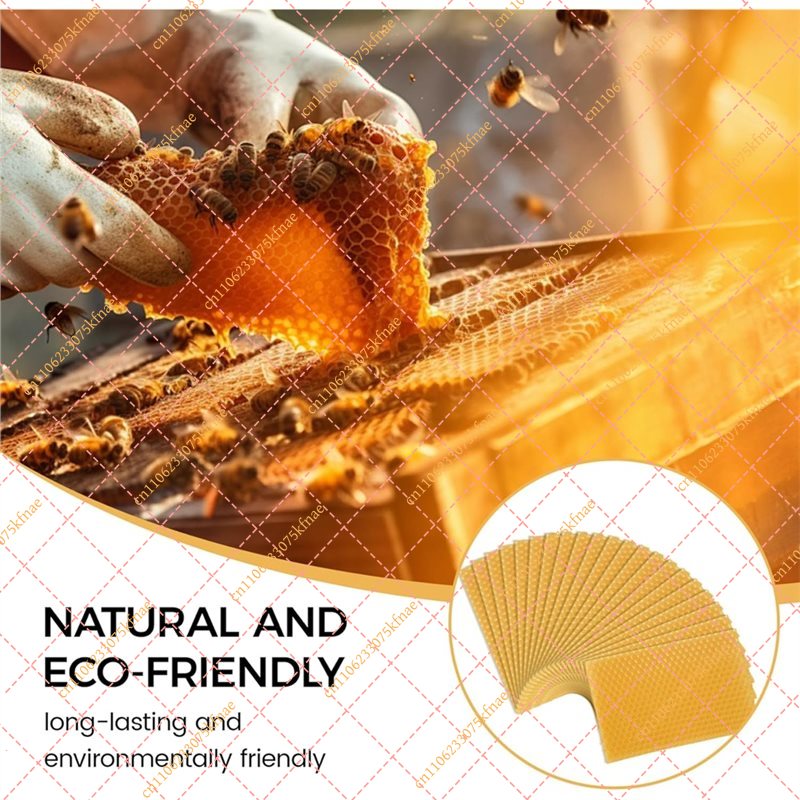 100PCS Beeswax Sheets for Cand - Candle Making Kit For Kids 评论和价格