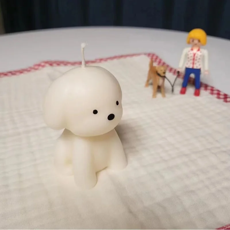3D Puppy Scented Candle Silico - Candle Making Kits 评论和价格