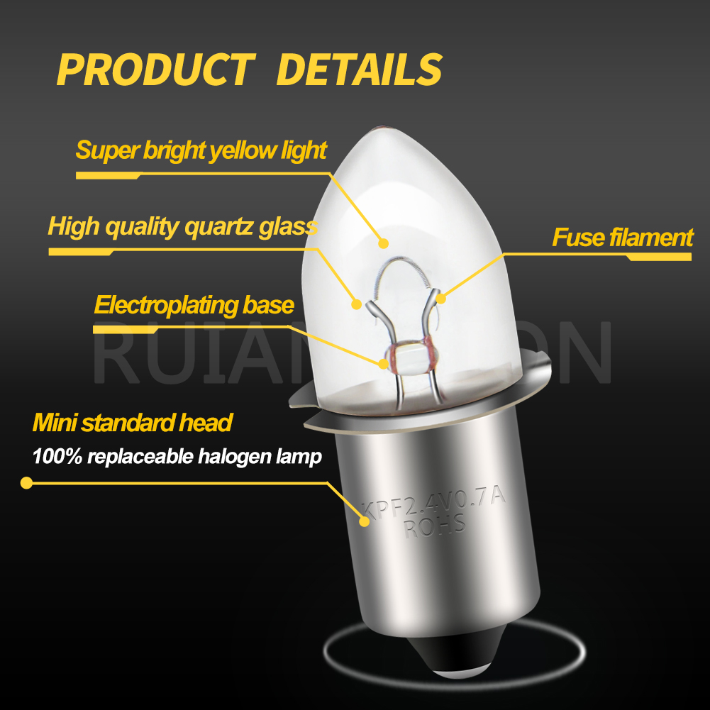 RUIANDSION 50Pcs P13.5S Haloge - Candle X 评论和价格