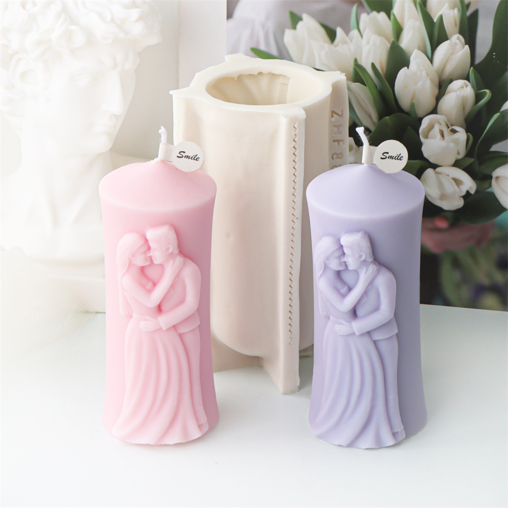 Man and Woman Pillar Silicone  - Candle Making Kits 评论和价格