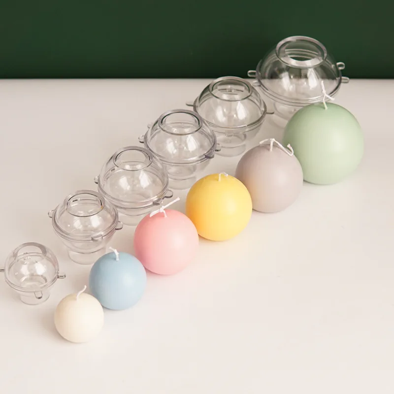 5-8cm Spherical Candle Plastic - Candle Making Diy Kit 评论和价格