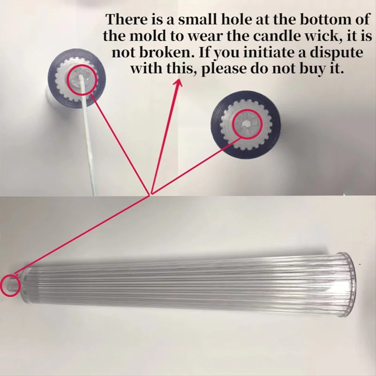 *ABAB Striped Long Pole Column - Candle Making Diy Kit 评论和价格