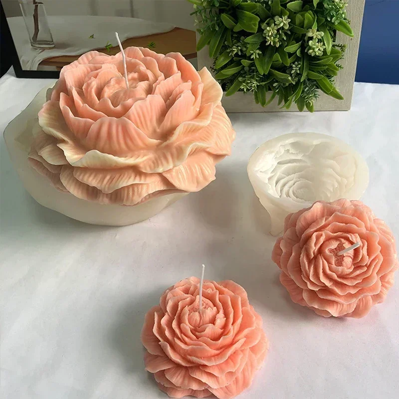Extra Large 3D Flower Candle S - Candle Making Diy Kit 评论和价格