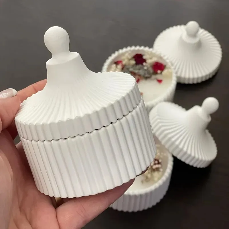 2pcs silicone candle jar mold  - Candle Making Jars 评论和价格