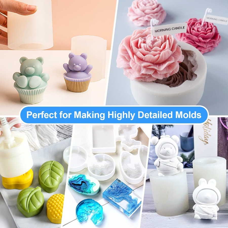 Silicone Mold Making Kit, 38.8 - Candle Making Kits 评论和价格