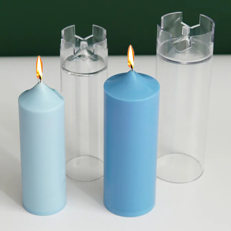 3D Spire Cylinder Candle Mold  - Candle Making Diy Kit 评论和价格
