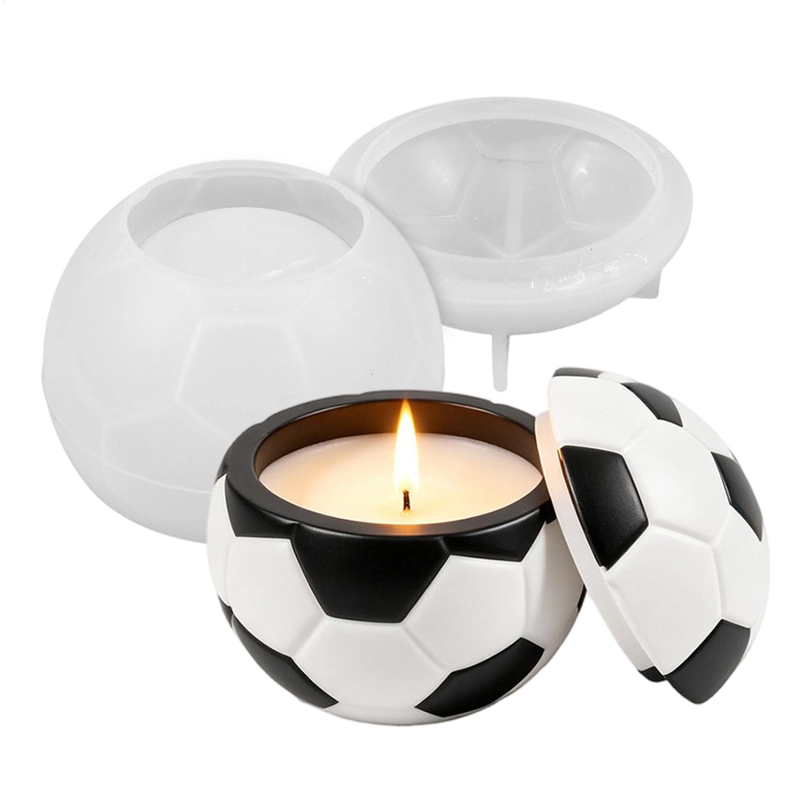 Football Silicone Mold 3D Reus - Candle Making Jars 评论和价格