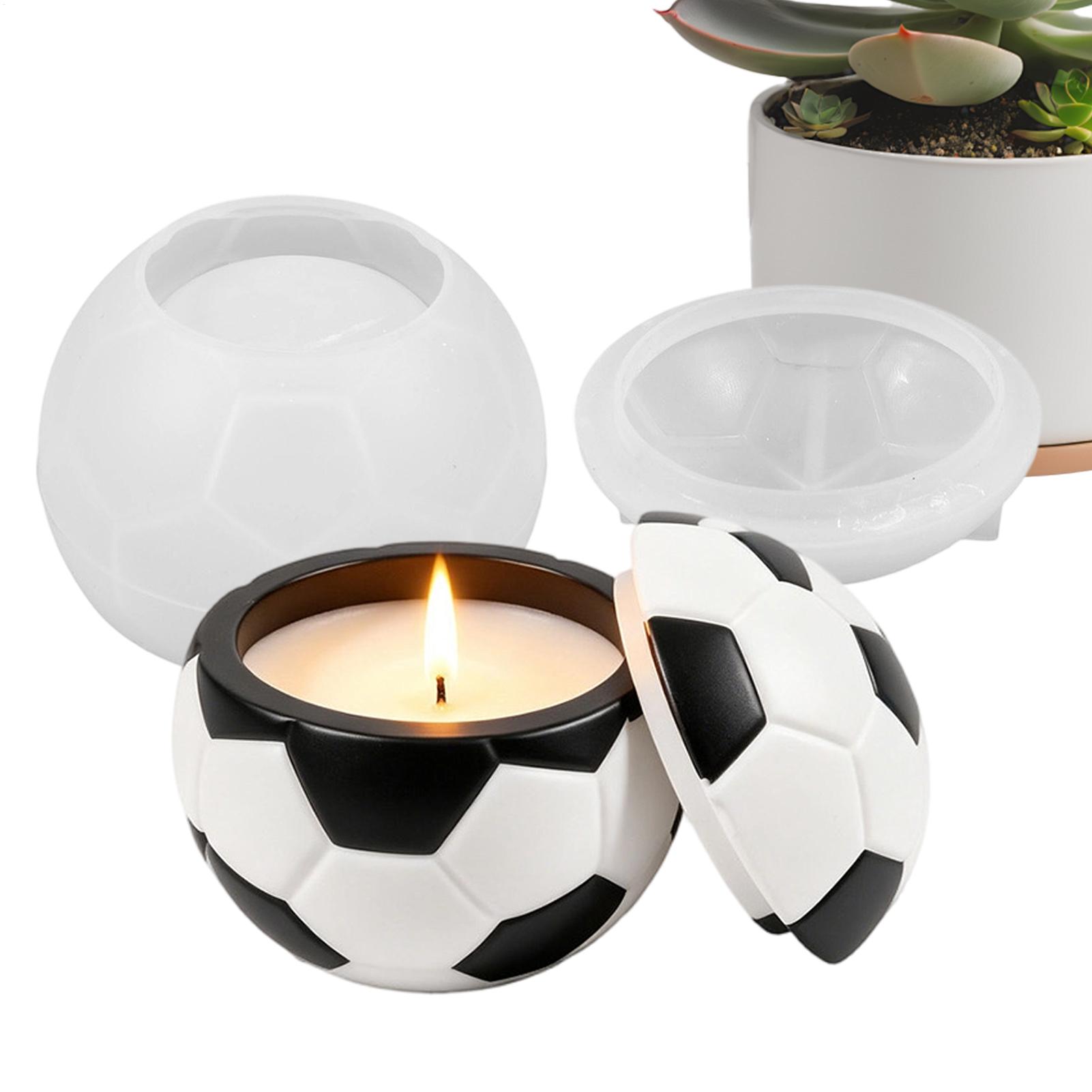 Football Silicone Mold 3D Reus - Candle Making Jars 评论和价格