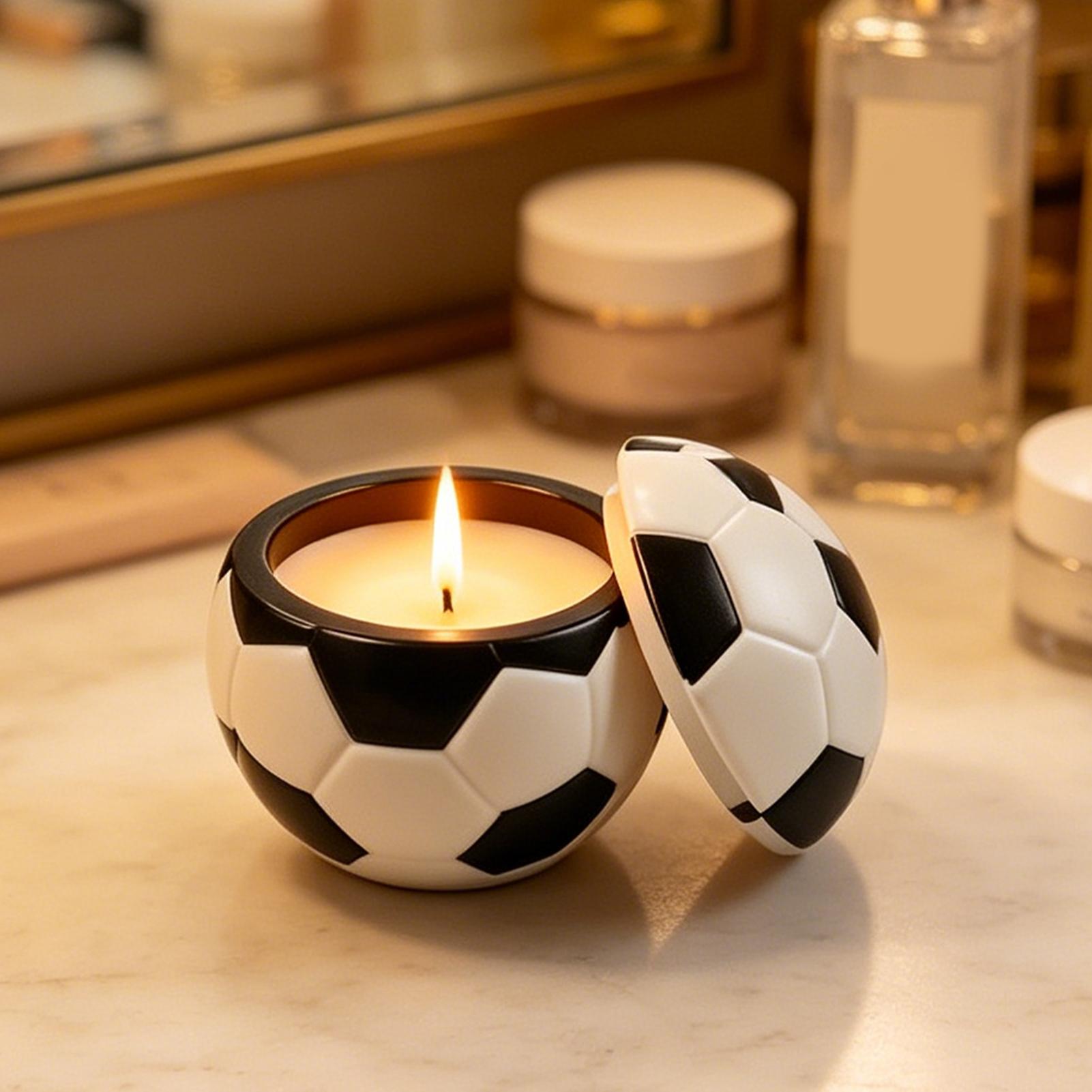 Football Silicone Mold 3D Reus - Candle Making Jars 评论和价格