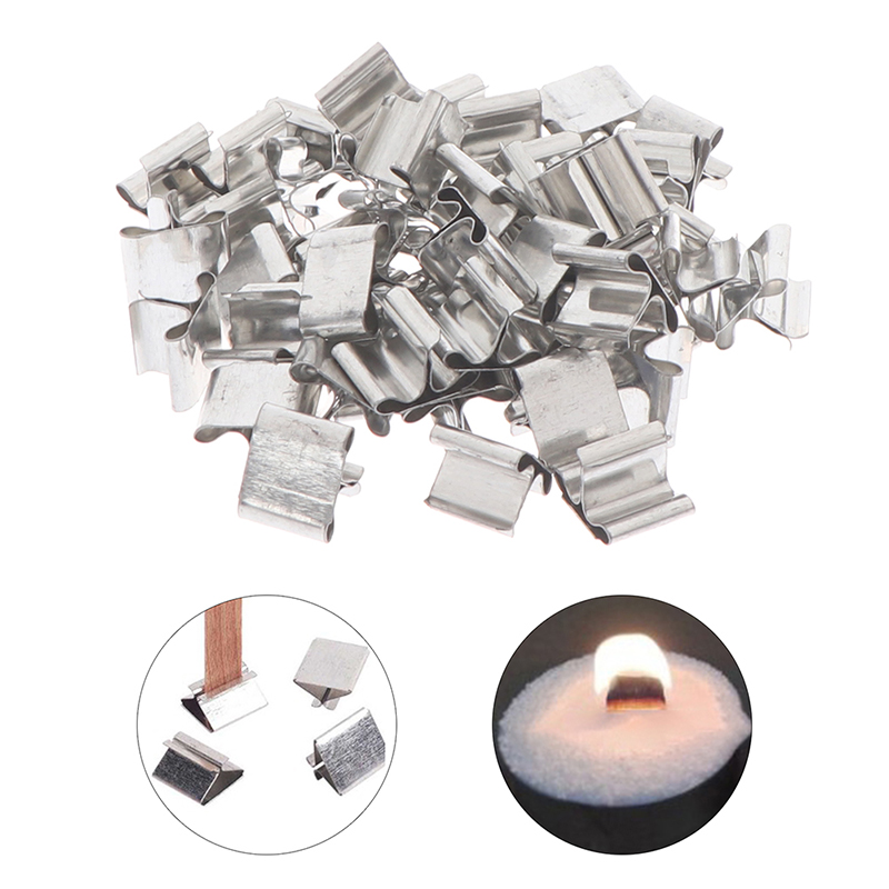 50pcs Wood Candle Wicks Base C - Candle Making Diy Kit 评论和价格